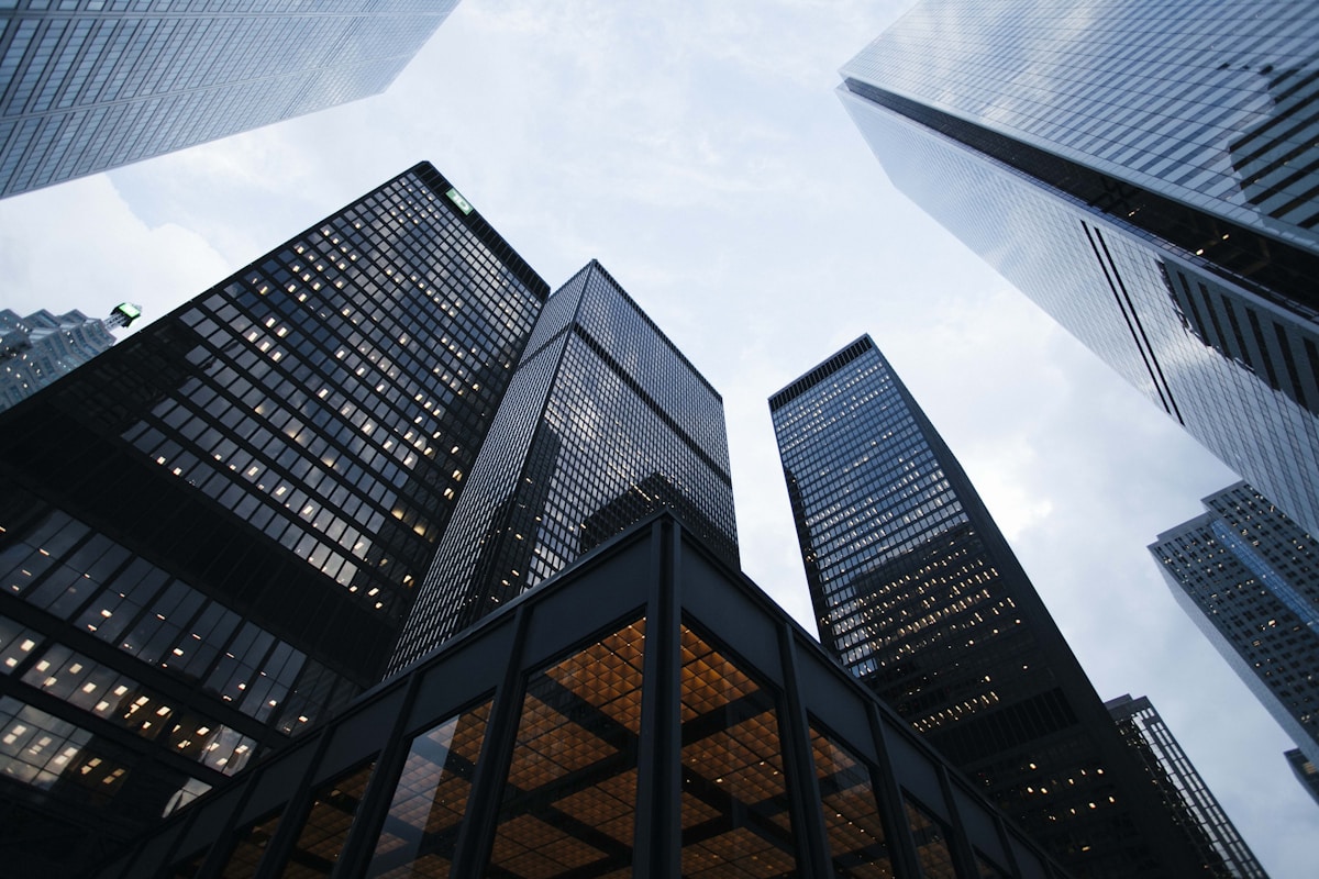 Modern commercial building representing DFMS vision