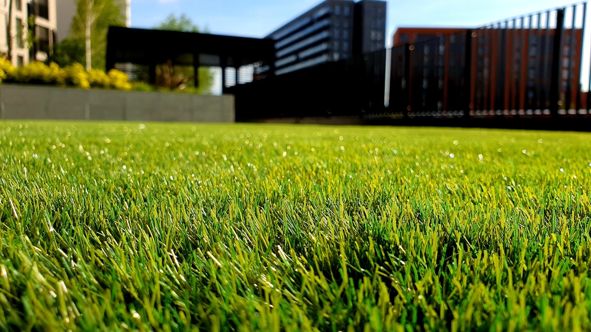 Landscaping and horticulture at a corporate property
